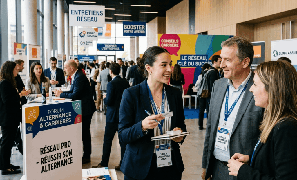 Une alternante qui entretient son réseau Entretenir son réseau pour réussir son alternance