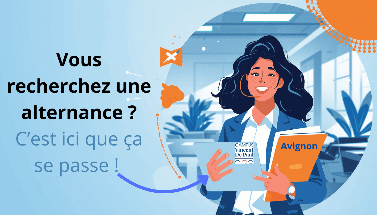 Vous recherchez une alternance ? C’est ici que ça se passe !