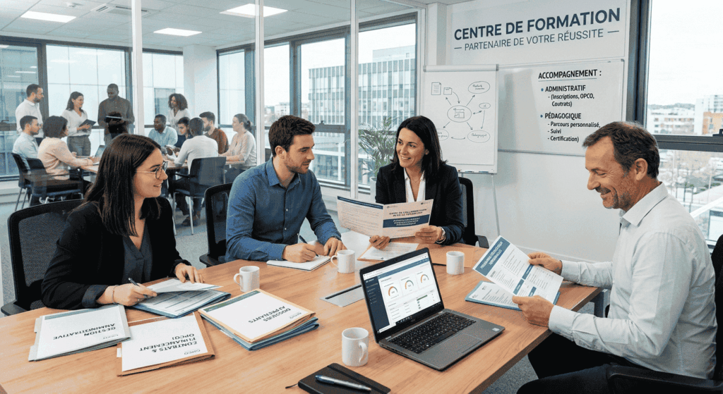 Un Centre de Formation qui accompagne l'alternant Recruter un alternant avec un Centre de Formation en alternance