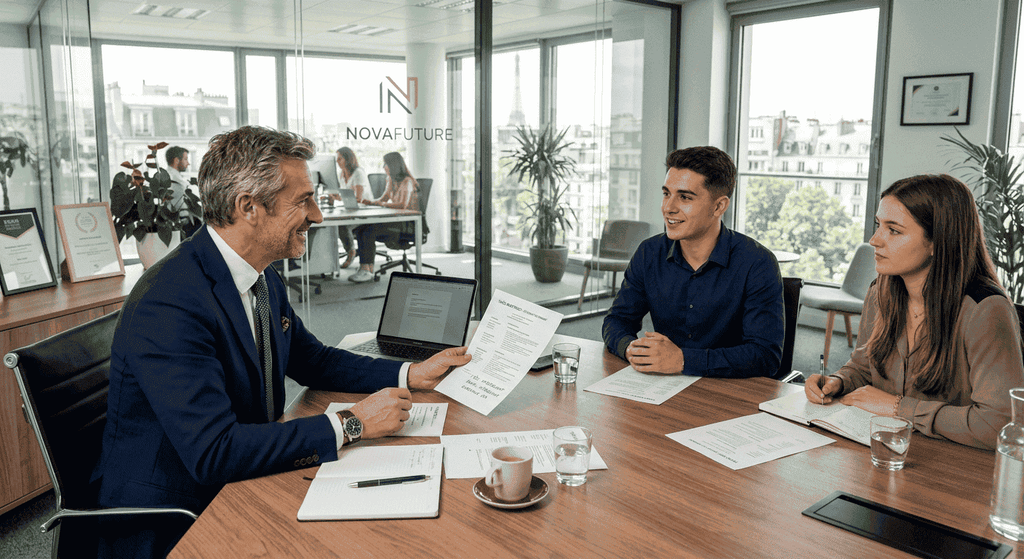 Entretien avec des jeunes alternants