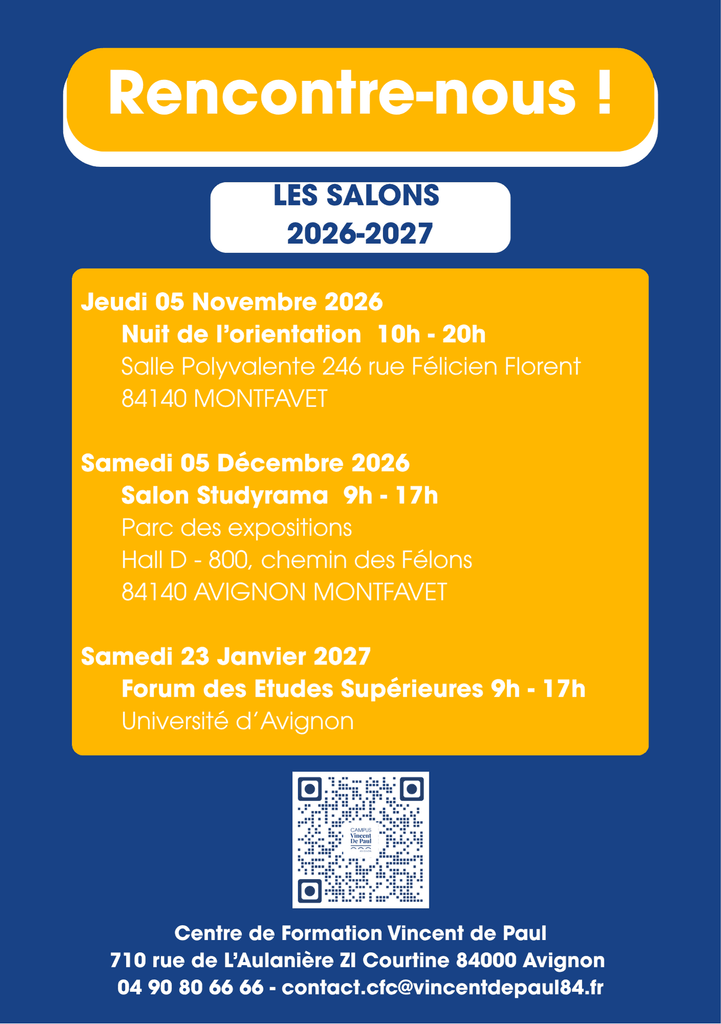 JPO et Salons 2026-2027